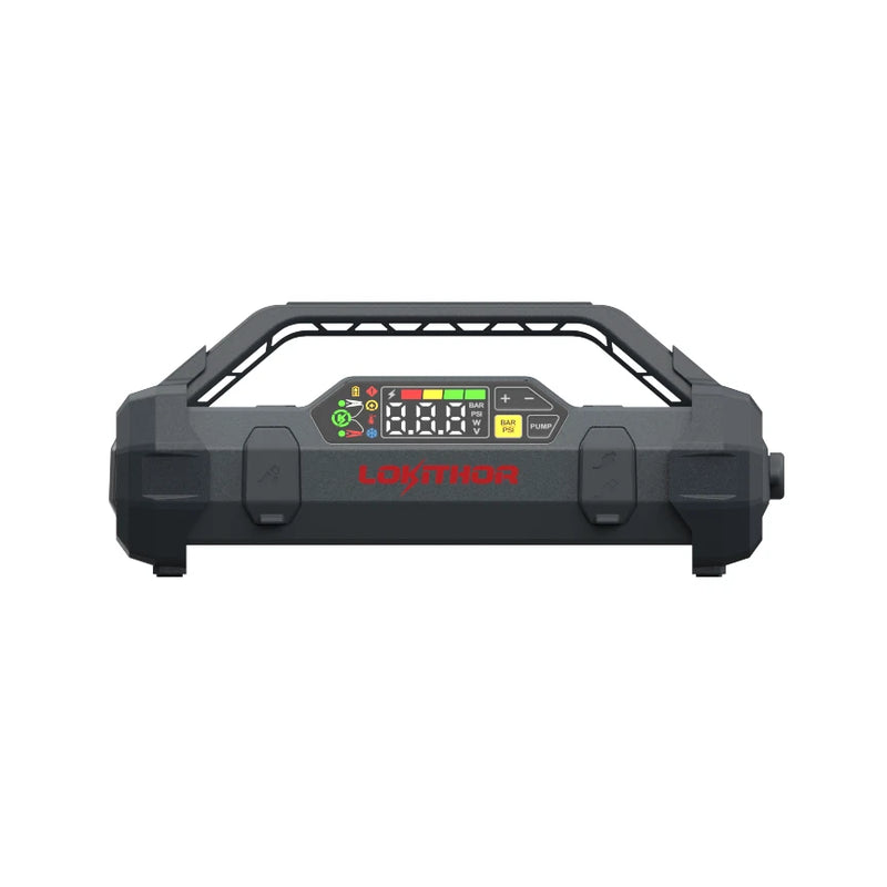 Lokithor JA302 PRO 12v 3000A Lithium Car Battery Jump Starter Tyre Air Compressor