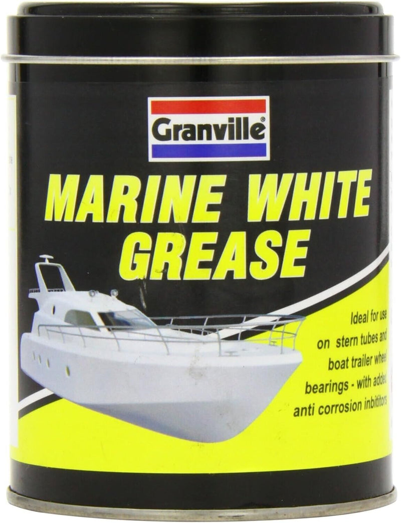 2x Granville MARINE WHITE Grease Boat Stern Tubes Bearings Water Repellent + Caps