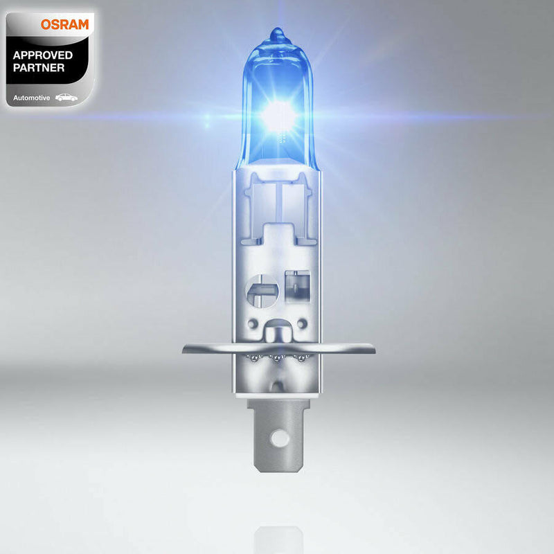 Osram Cool Blue Boost 12v H1 5000K White Xenon Light Car Upgrade Headlight Bulbs Set