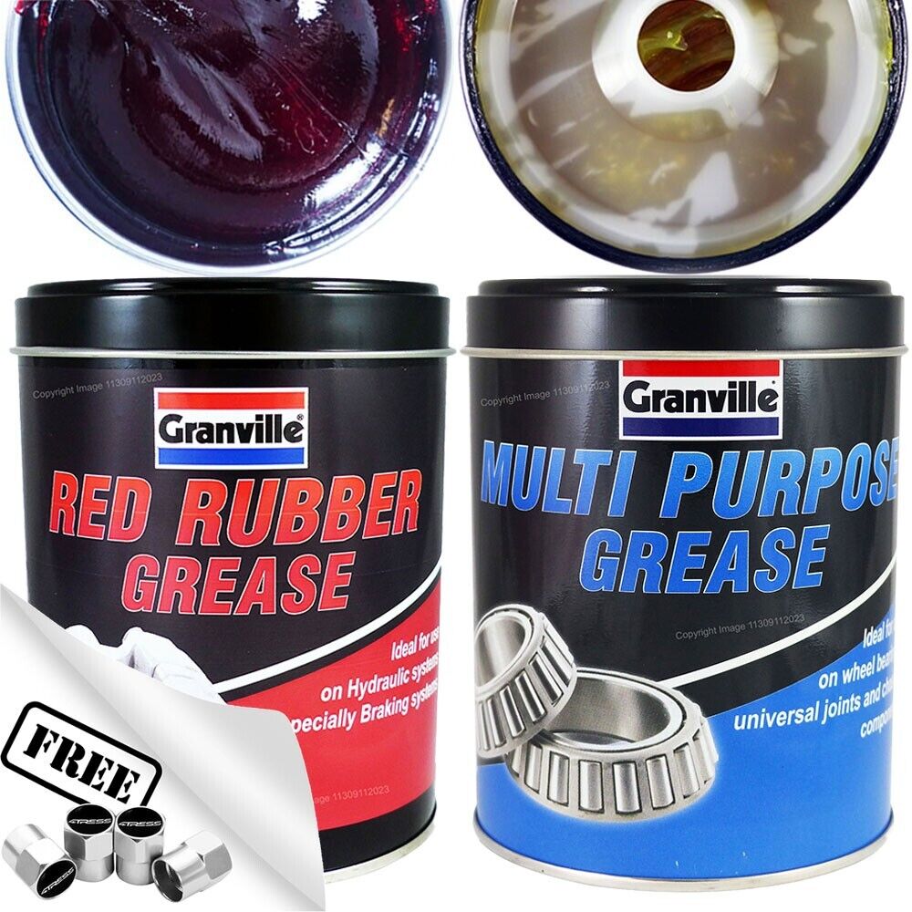 Red Rubber Grease + Multi Purpose Grease