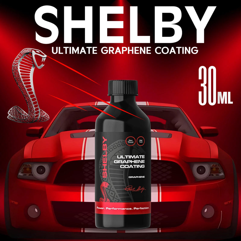 Shelby Official Car 4x4 Graphene Ceramic Coating Sealant Hydrophobic Effect 30mL