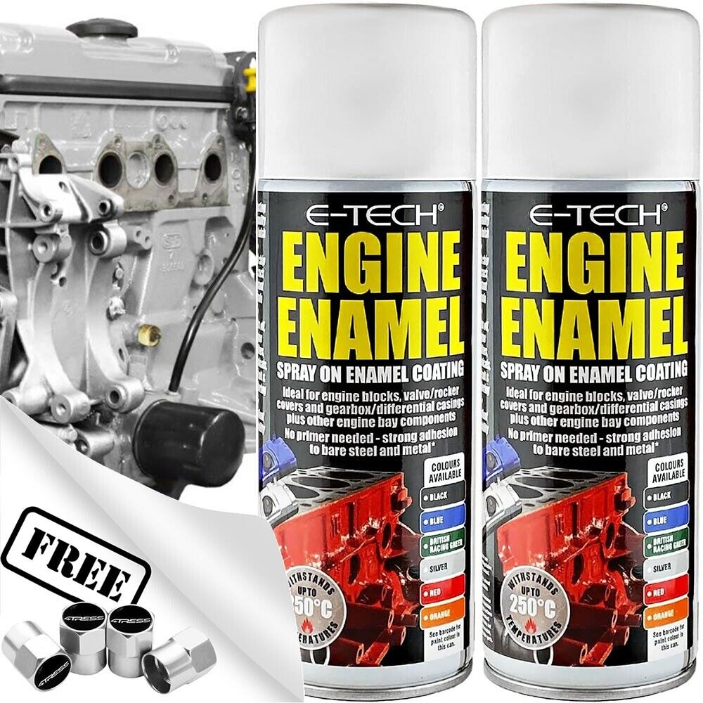 Engine Enamel Spray 2 cans