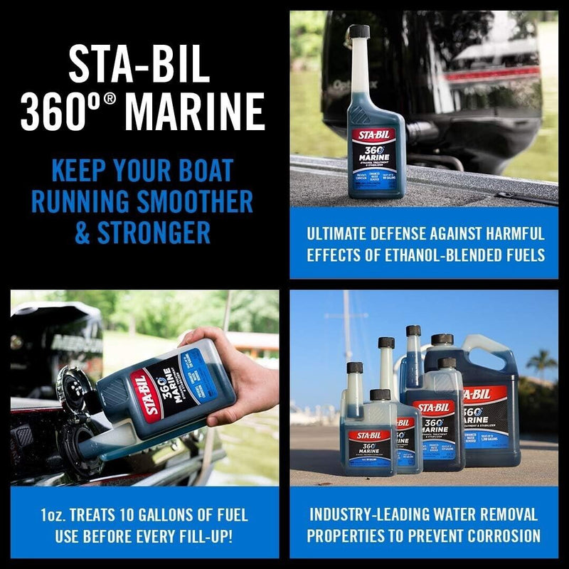 STA-BIL Stabil Marine Fuel Stabilizer Ethanol Petrol Additive Treatment 236ml