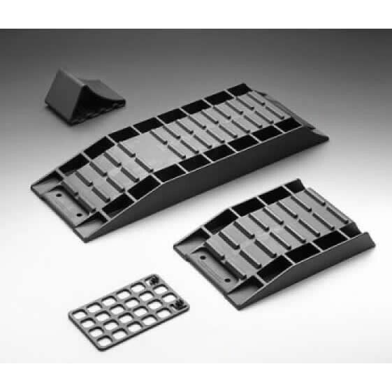 Wheel Ramp 2 Ton 2000 kg 4 Part Level Single For Froli Motorhome Caravan + Caps