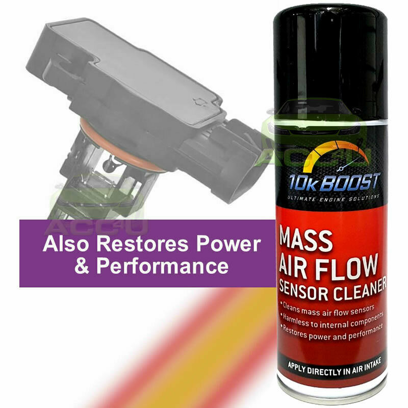 10K Boost Car MAF Mass Air Flow Sensor Cleaner Spray Restores Power Performance