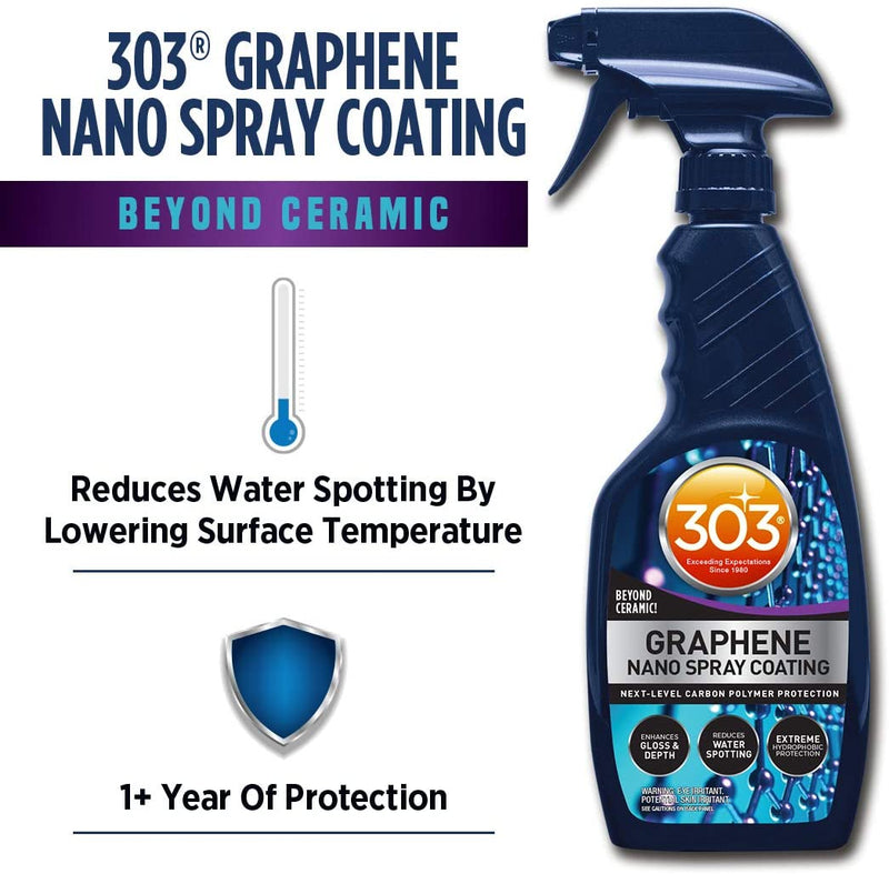 303 Car Paint Graphene Carbon Polymer Nano Spray Coat Coating Protection Sealant+Cloth