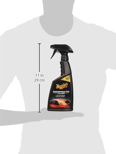 Meguiars Convertible Car Top Dirt & Stains Cleaner+Microfiber Cloth+Polish Pad