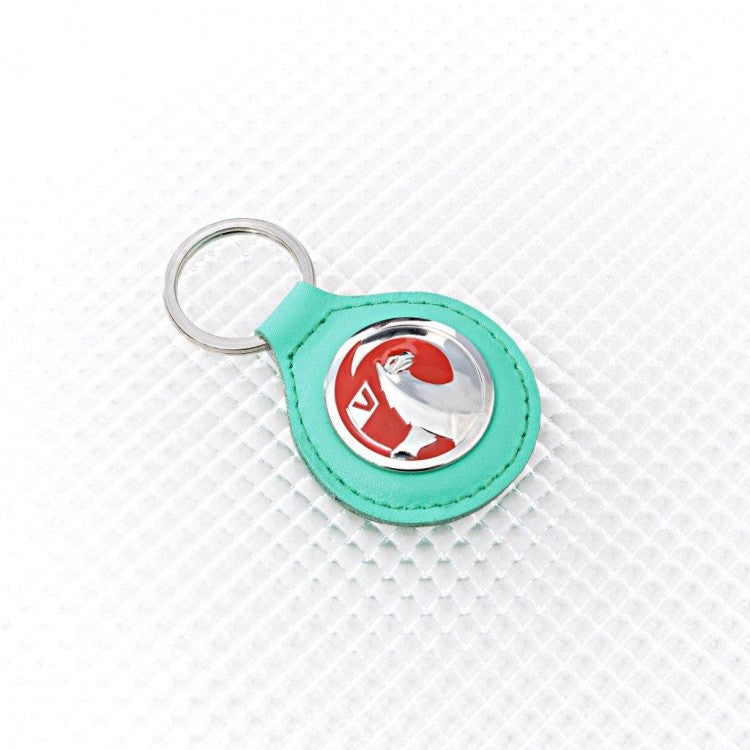 Richbrook Vauxhall Official Licensed Real Leather Vauxhall Car Keyring