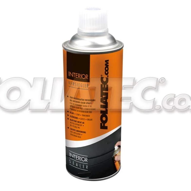 Foliatec Car Interior Dashboard Door Plastic PVC Vinyl SEALER + PRIMER Spray Cans