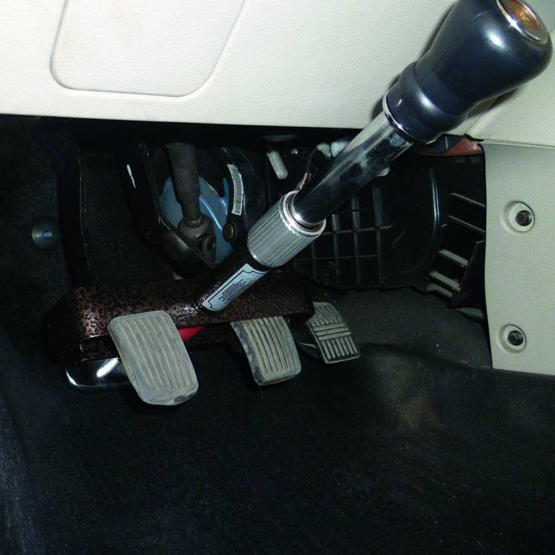 Carpoint Car Brake Clutch Foot Pedal Steering High Security Adjustable Clamp Lock