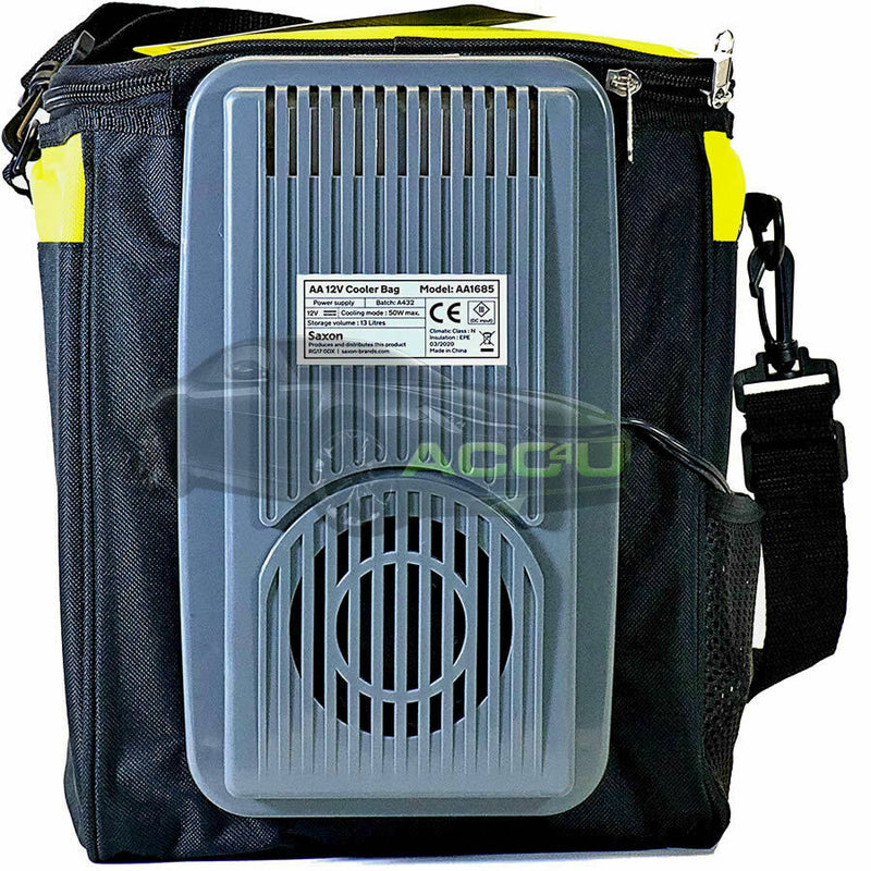 AA 12v Car Caravan Travel Camping Picnic 13L Portable Cooler Cool Box Drinks Bag