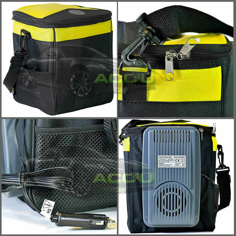 AA 12v Car Caravan Travel Camping Picnic 13L Portable Cooler Cool Box Drinks Bag