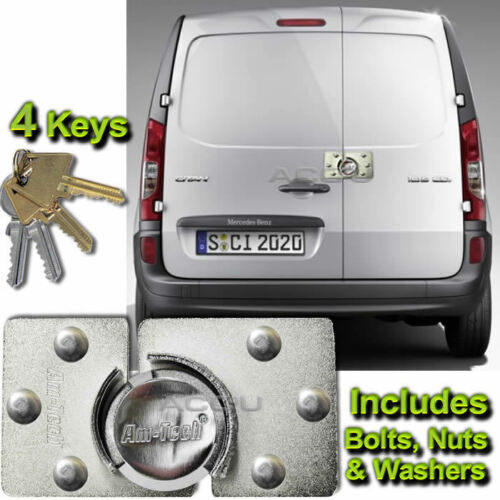 Amtech High Security Anti Theft Garage Shed Van Rear or Side Door Lock Steel Hasp Padlock