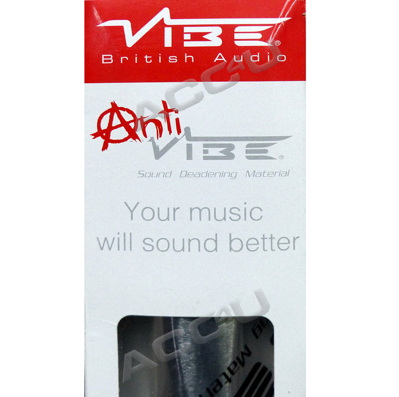 Anti Vibe Car Audio Door Panels Bonnet Sound Deadening Proofing Material Roll Sheet