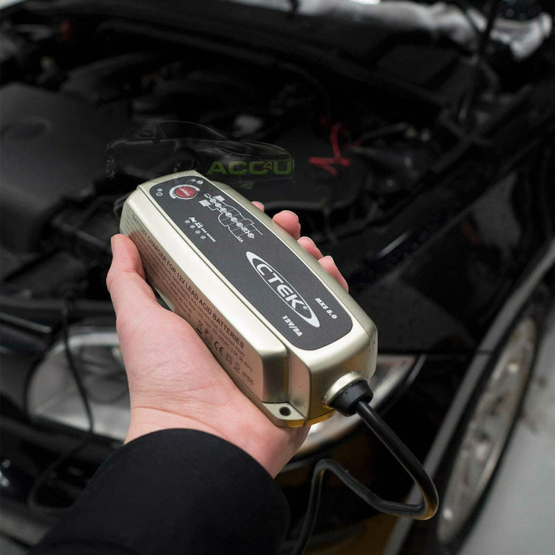 CTEK MXS 5.0 12v Car Battery Charger+M8 Comfort Indicator+Power Bank+Bumper Pack +Caps