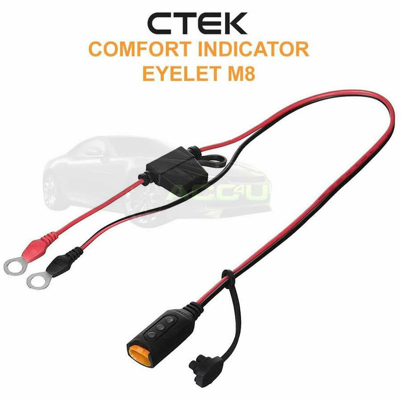 CTEK MXS 5.0 12v Car Battery Charger+M8 Comfort Indicator+Power Bank+Bumper Pack +Caps