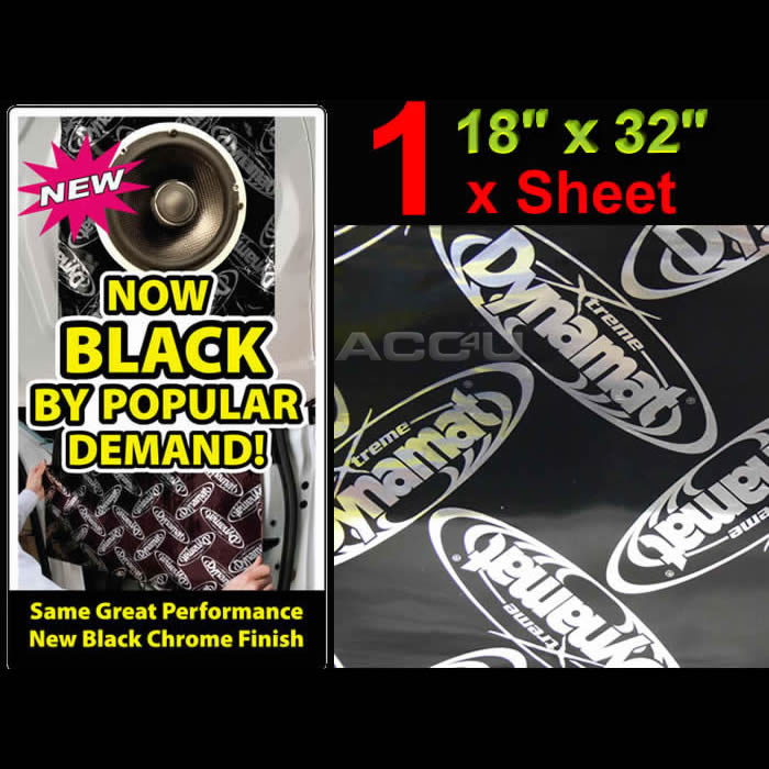 Dynamat Xtreme Car Door Floor Hood Boot Sound Proofing Deadening 18" x 32" 1 Sheet