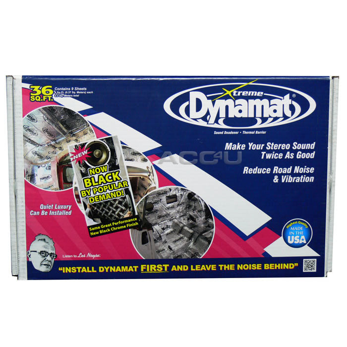 Dynamat Xtreme Car Door Floor Boot Sound Proofing Deadening 18" x 32" 9 Sheets Pack