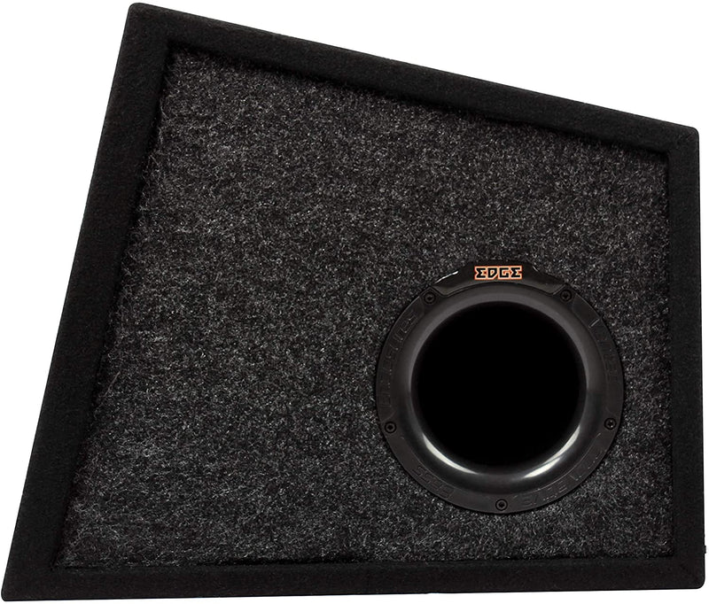 Edge Audio EDB12CA-E0 12" Active Amplified Subwoofer Sub Bass Box Enclosure +Caps