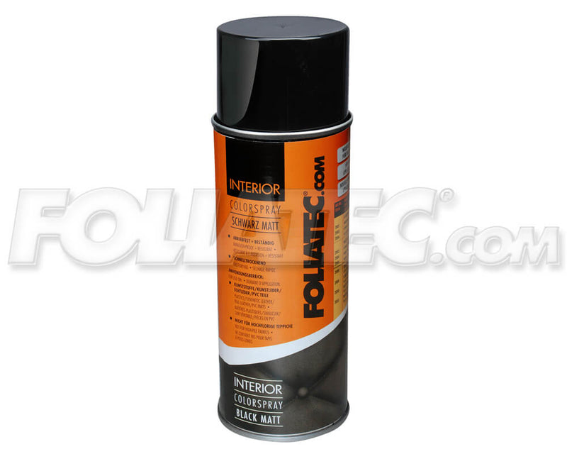 Foliatec Matt Black Color FT2002 Car Interior Dashboard Door Plastic Vinyl Spray Paint