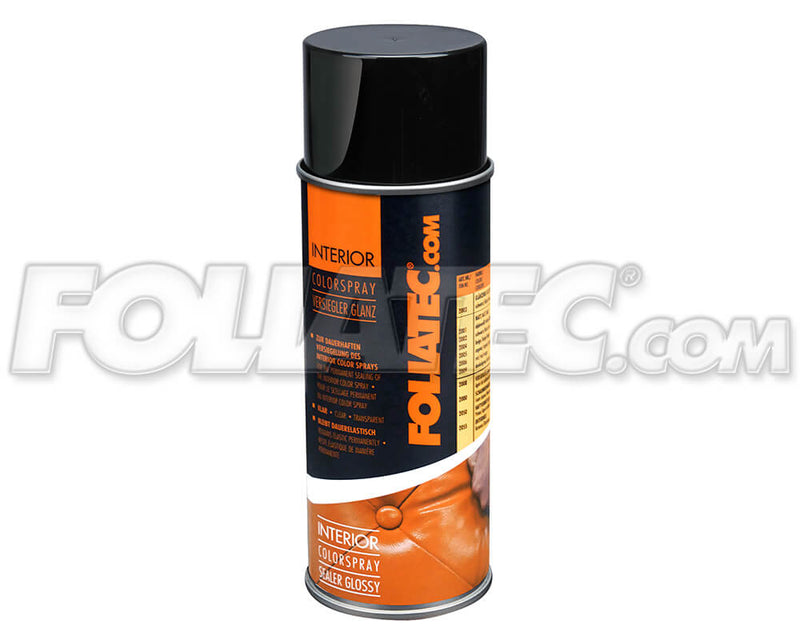 Foliatec FT2008 Car Interior Dashboard Door Plastic Vinyl CLEAR SEALER Spray Paint Can