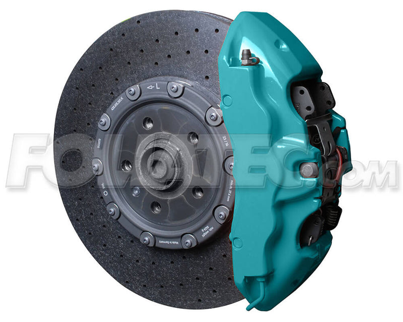 Foliatec Turquoise FT2174 Car Engine Brake Caliper High Temp Paint Lacquer Kit