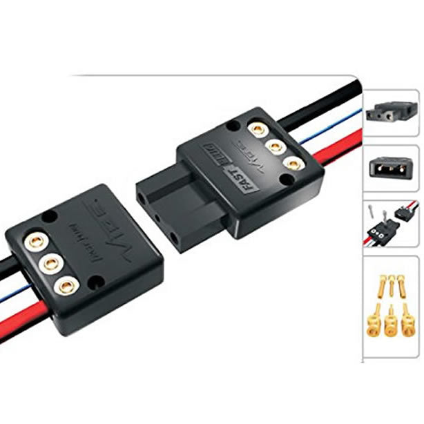 Amplifier Quick Plug Vibe Fast Plug 12v Car Active Bass Box Quick Release Power Connector