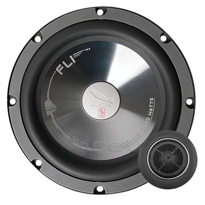 Fli Audio Integrator Comp 6 6C 6" inch 510w Car Door Component Speakers System Set