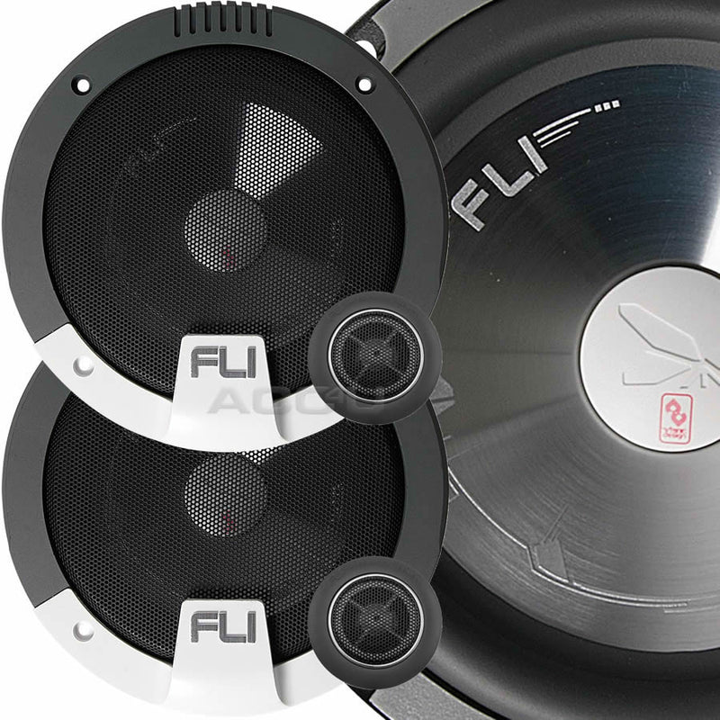 Fli Audio Integrator Comp 6 6C 6" inch 510w Car Door Component Speakers System Set