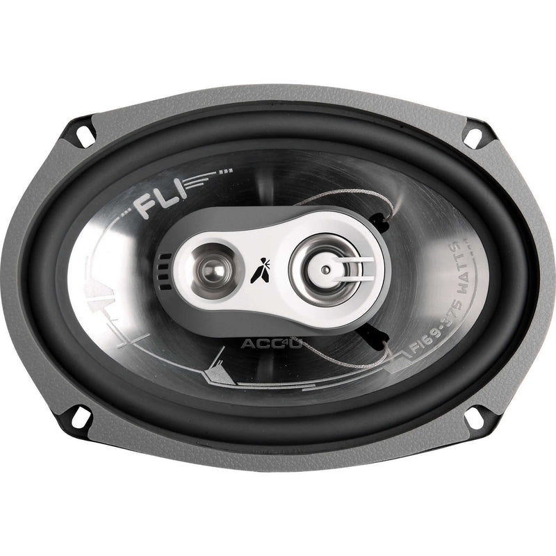 FLI Audio Integrator 69 6x9" inch 750w 3 Way Car Rear Parcel Shelf Coaxial Speakers Set