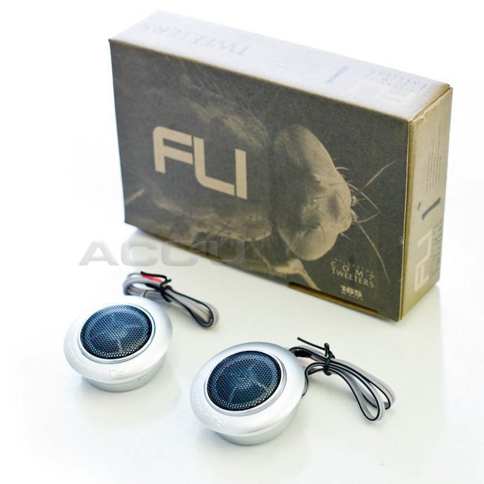 Fli Audio Integrator Comp1 1" inch 25mm 165 Watts Car Door Tweeters Set