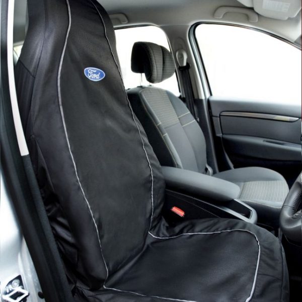 Richbrook Ford Official Waterproof Airbag Compatible Car Front Seat Cover Protector