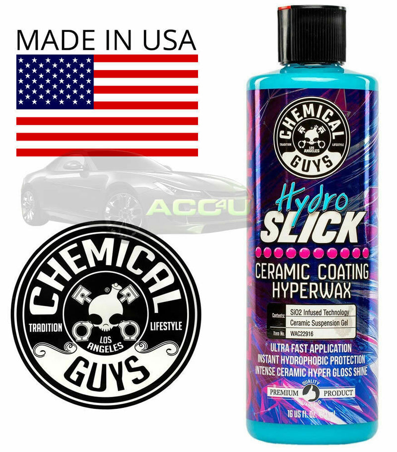 Chemical Guys HYDRO SLICK Car Paint Ceramic Coating Hyperwax Hyper Wax Sealant