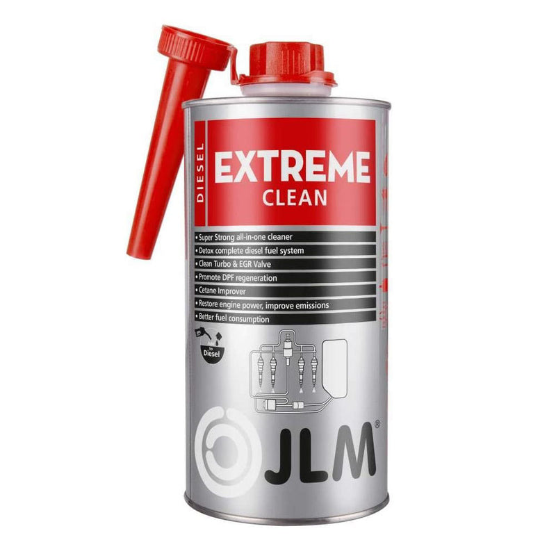 JLM Car Diesel Engine Extreme Clean Fuel Turbo EGR Valve DPF Regeneration Cleaner 1L +Caps