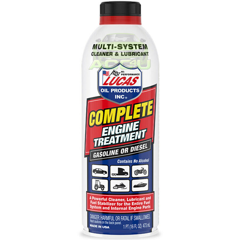 Lucas Car 4x4 Bike Boat Petrol Or Diesel Complete Engine Oil Treatment Lubricant