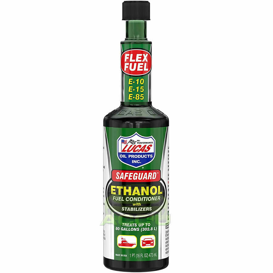 Lucas Safeguard Car Petrol ETHANOL Fuel Conditioner Treatment With Stabilizers