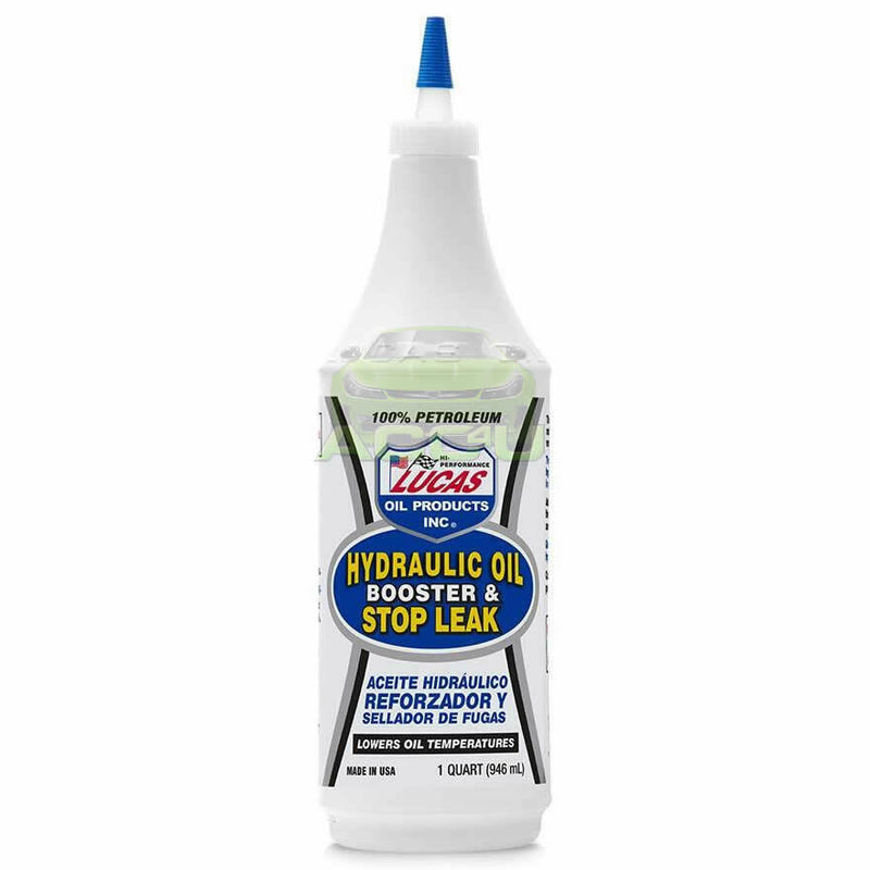 Lucas Oil Hydraulic Oil Booster & Stop Leak Additive 946ml - Reduces Heat & Friction +Caps