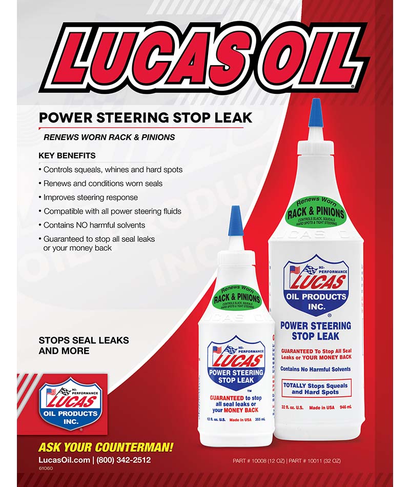 Lucas Oil Car Power Steering Stop Seal Leak Treatment 355ml *Stops Rack Pinion Problems*