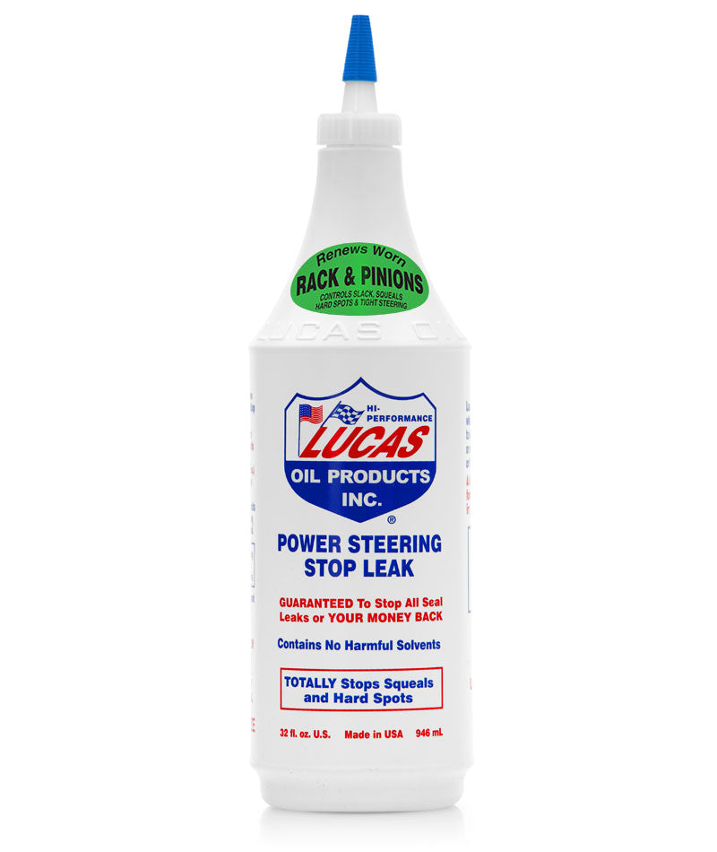 Lucas Oil Car Power Steering Stop Seal Leak Treatment 946ml *Stops Rack Pinion Problems*