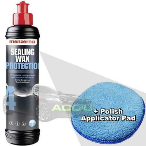 Menzerna Sealing Wax Protection 4 Car Wax Protective Seal Coating 250ml+Pad