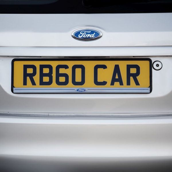 Richbrook Ford Official Licensed Black ABS Car Number Plate Surround Frame Holder