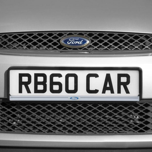 Richbrook Ford Official Licensed Black ABS Car Number Plate Surround Frame Holder