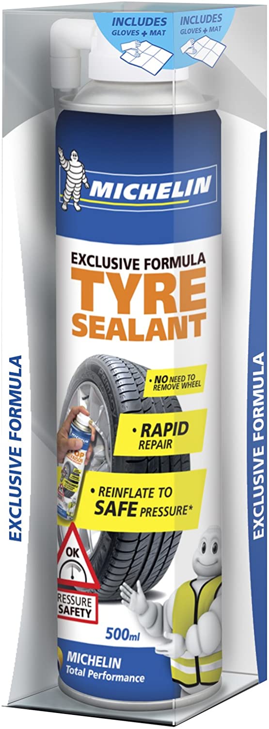 Michelin Emergency Car Flat Tyre Rapid Puncture Repair Foam Sealant Can 500ml