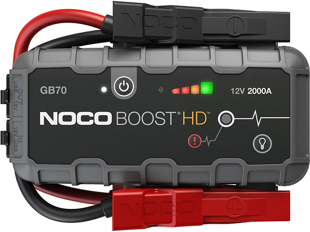 NOCO GB70 BOOST HD 12v 2000A Lithium Car Van 4x4 Battery Jump Starter Power Pack