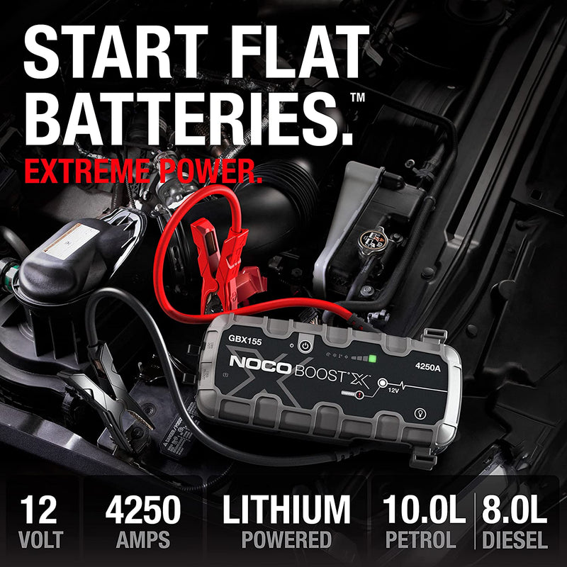 NOCO Boost X GBX155 12v 4250A Portable Lithium Car Van Battery Jump Starter Pack