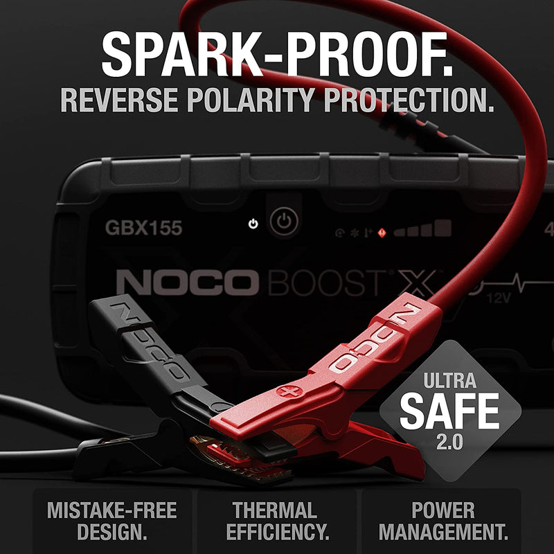 NOCO Boost X GBX155 12v 4250A Portable Lithium Car Van Battery Jump Starter Pack
