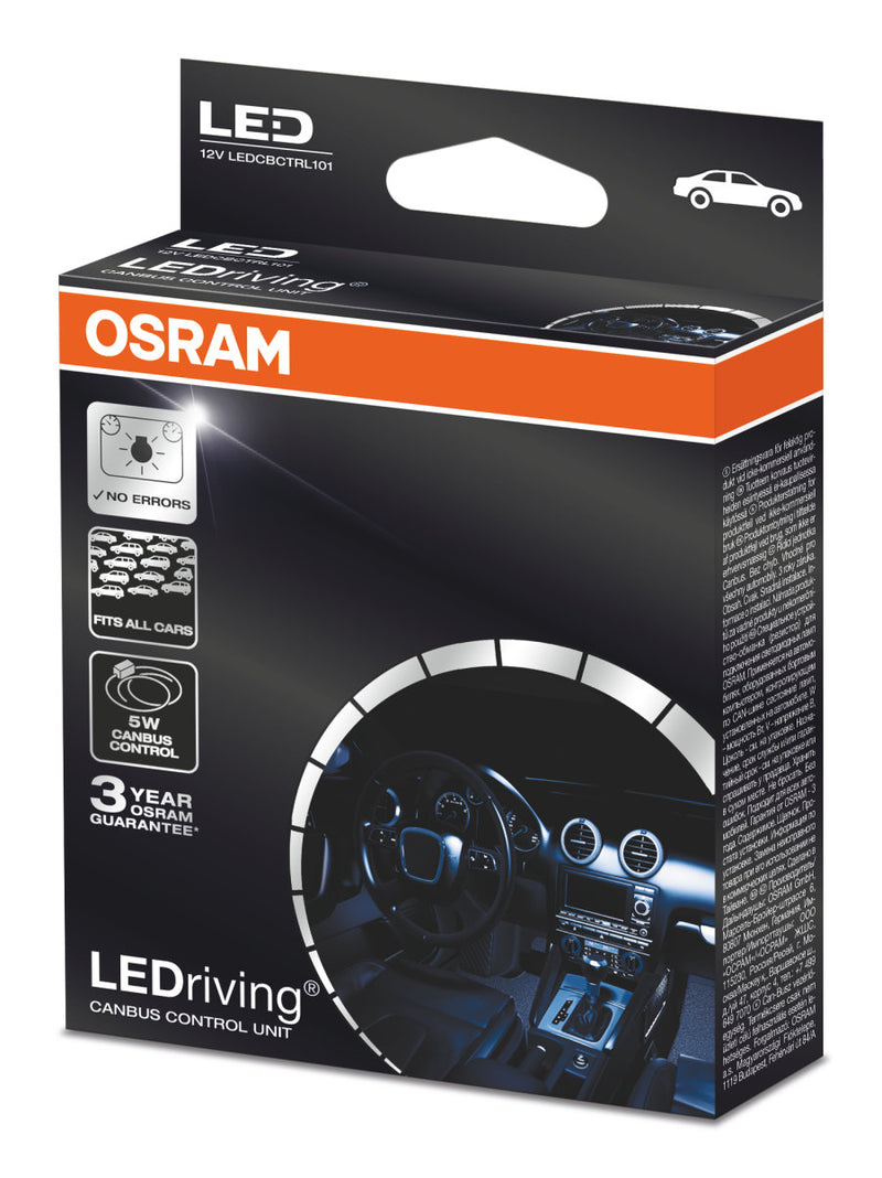 Osram LEDCBCTRL101 12v Car LEDriving SL LED Bulbs 5W Canbus Control Resistors Unit