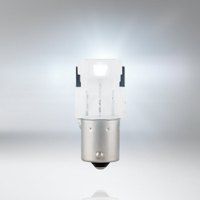 Osram LEDriving SL 12v Car 382 P21W Brake Tail Reverse Light White LED Bulbs Set