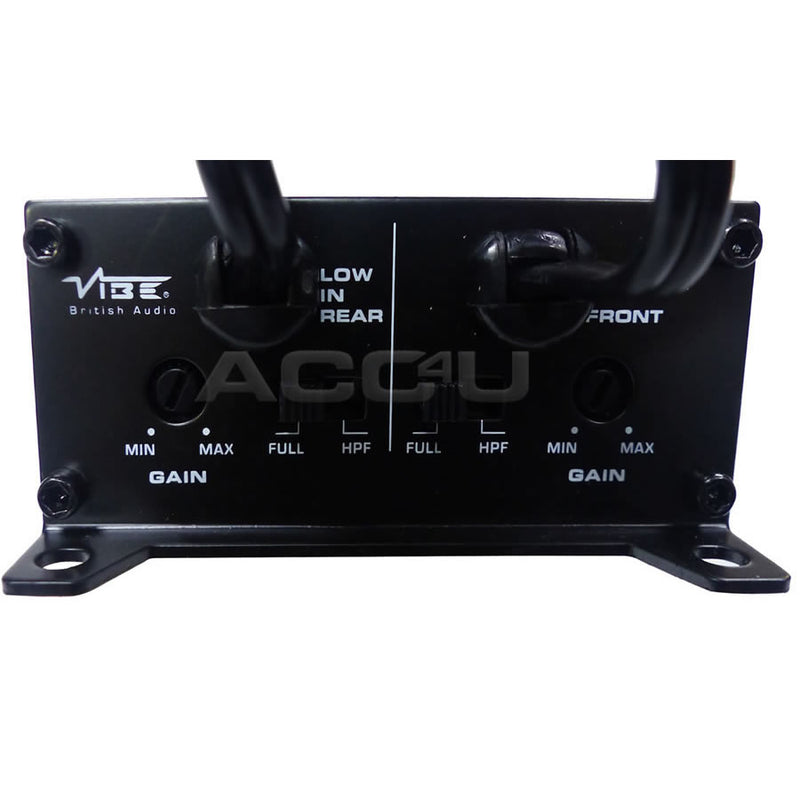 Vibe Powerbox 65.4M 520w Micro Mini Class D 4 Channel Car Bass Amp Amplifier