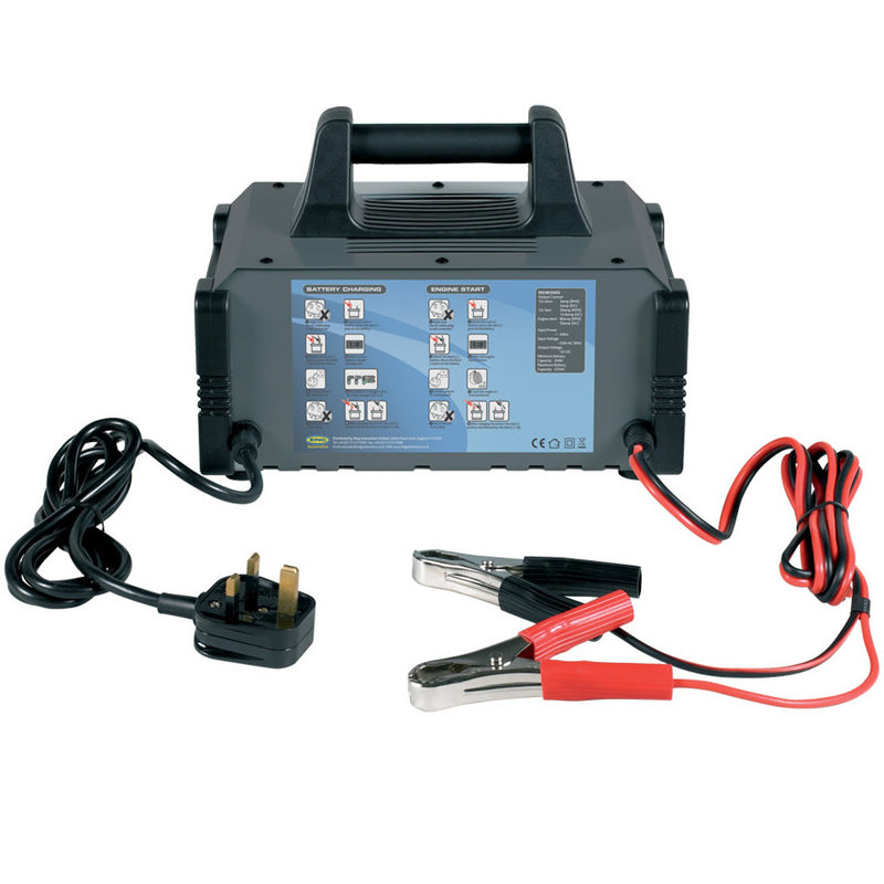 Ring RCB320 12v 20A 12000cc Engine Car 4x4 Fast Automatic Battery Charger & Jump Starter